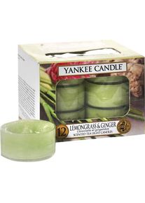 yankee candle Lampki do herbaty Lemongrass & Ginger Świeczki zapachowe Female 9,95 ml