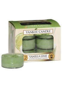yankee candle Lampki do herbaty Vanilla Lime Świeczki zapachowe Female