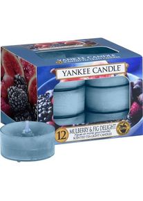 yankee candle Lampki do herbaty Mulberry & Fig Delight Świeczki zapachowe Female
