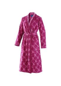 JOOP! Kobiety Szlafrok z kołnierzem kolor porzeczkowy Bathrobes Female