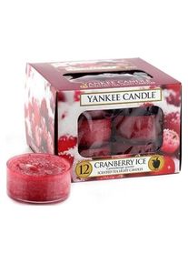 yankee candle Lampki do herbaty Cranberry Ice Świeczki zapachowe Female