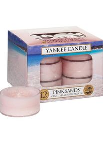 yankee candle Lampki do herbaty Pink Sands Świeczki zapachowe Female