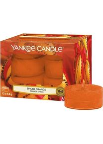 yankee candle Lampki do herbaty Spiced Orange Świeczki zapachowe Female