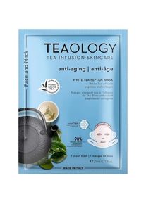 Teaology Gezichtsverzorging White Tea Peptide Mask Sheet maskers Dames 21 ml