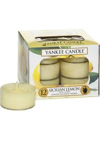 yankee candle Lampki do herbaty Sicilian Lemon Świeczki zapachowe Female