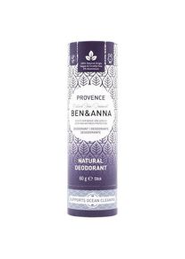 BEN&ANNA Deodorant PaperStick Natural Stick Provence Unisex 60 g