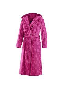 JOOP! Dames Badjas met capuchon cassis Badjassen