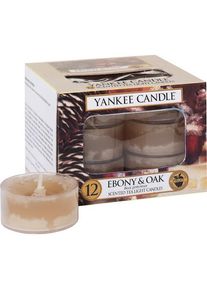yankee candle Lampki do herbaty Ebony & Oak Świeczki zapachowe Female