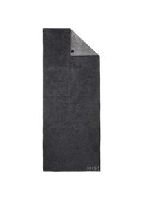 JOOP! Classic Doubleface Antracite de Toalha Sauna Toalhas banho Unisex