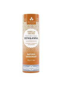 BEN&ANNA Deodorant PaperStick Natural Stick Vanilla Orchid Unisex 60 g