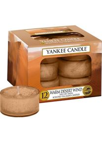 yankee candle Lampki do herbaty Warm Desert Wind Świeczki zapachowe Female