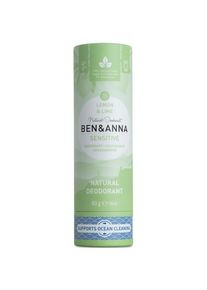 BEN&ANNA Deodorant PaperStick Natural Stick Sensitive Lemon & Lime Unisex 60 g