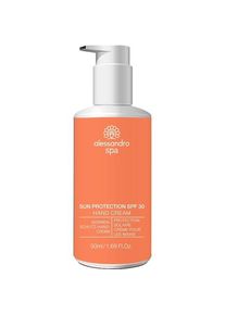 alessandro Spa Sun Protection Hand Cream SPF 30 Kosmetyki do opalania Female 50 ml