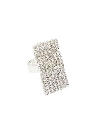 SOHI Dames Ring 'Anona' zilver 50-60