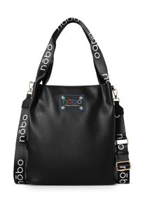 NOBO Dames Schoudertas 'THANATOS' zwart / wit One Size