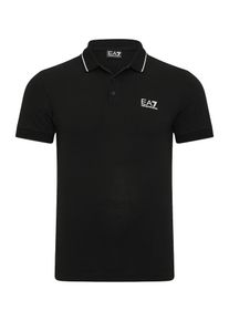 EA7 Emporio Armani Heren Shirt zwart / wit S