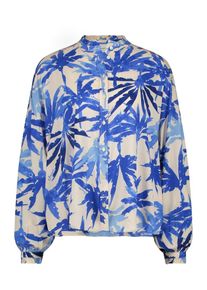 Fabienne Chapot Dames Blouse blauw / offwhite M