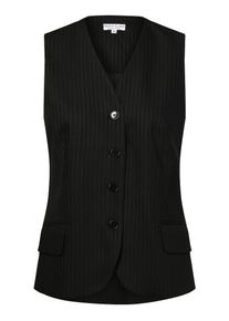 Marie Lund Dames Gilet zwart / wit 34