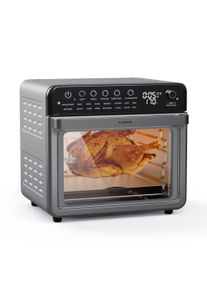 Klarstein Air Glaze, digitális forrólevegős fritőz, 2000 W, 34 l, 16 program, felső és alsó fűtés