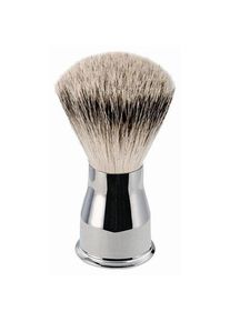 ERBE® ERBE Escova de barbear Pincel com cabo prateado, pega metal brilhante Acessórios Male