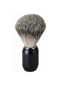 ERBE® ERBE Escova de barbear Pincel pelo texugo, pega metal preto mate Acessórios Male