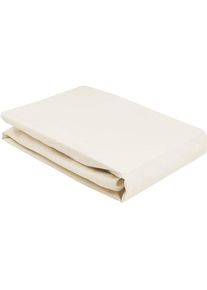 JOOP! Filtet lagen Fitted sheet Fine jersey wool white Stræklagen Unisex