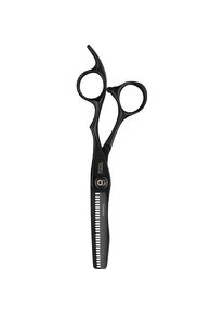 Olivia Garden PowerCut Tesoura de modelação 6.0" RH preto mate Tesouras cabeleireiro Unisex