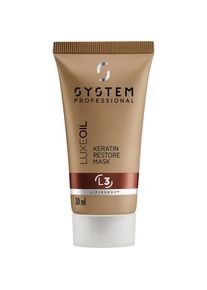 System Professional Lipid Code Luxe Oil Keratin Mask Haarbehandeling voor droog haar Dames 75 ml