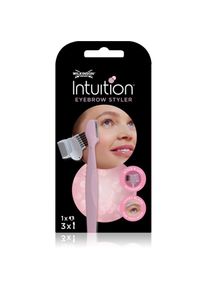 Wilkinson Sword Intuition Eyebrow Styler rasoio per depilazione femminile per sopracciglia 3 pz