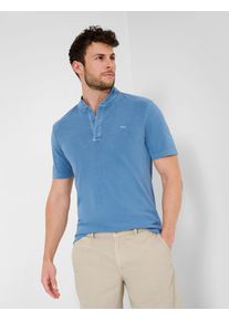 Brax Heren Shirt Style POLLUX, blauw,