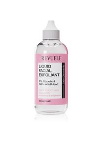 Revuele Liquid Facial Exfoliant 5% Glycolic + Citric Acid blend exfoliating peeling serum for combination skin 125 ml