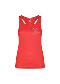 Objet publicitaire : Débardeur de sport Shura pour femme | Rouge | Personnalisable avec votre logo