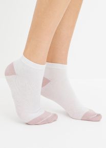bonprix Női Rövid zokni bio-pamuttal (8 pár) fehér 31-34