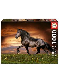 Educa - 1000 pcs - Trotting Horse Puzzle (80-19555)