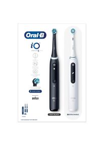 Oral-B - iO5 Duo Pakkaus Musta UCB&Valkoinen SC Sähköhammasharjat