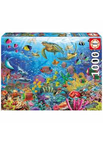 Educa - 1000 pcs - Tropical Fantasy Turtles Puzzle (80-19266)