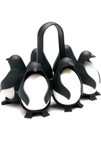 Yzmrbdqc - Egguins Porte-ufs 3 en 1 pour cuisiner, stocker et servir, cuiseur à ufs durs en forme de pingouin pour faire des ufs mous ou durs, peut