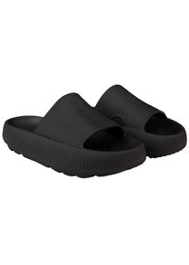 Wolken-badslippers, heren - 42 - zwart