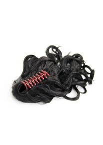 Fashiongirl - Extensiones De Cabello De Cola De Caballo Con Clip #1 Negro - Rizado Gomas para cabello 1 pieces Negro unisex