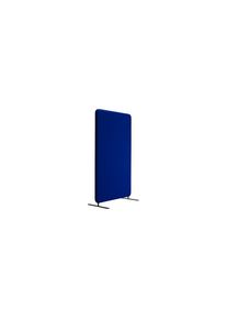 Pared separadora acústica Softline Event, textil, H x A 1500 x 800 mm, azul