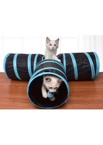 Dksfjkl - Tunnel pour chat – Comprend également un jouet interactif pour chat (valeur de 5 ) – Jouets pour chats – Tunnels pour chat pour chats