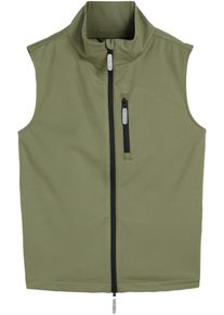 bonprix Kamizelka chłopięca softshell zielony 164/170