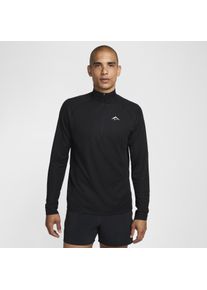 Vêtement deuxième couche à demi-zip Dri-FIT Nike Trail pour homme - Noir