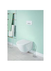 Villeroy & Boch Villeroy und Boch Subway 3.0 Combi-Pack Wand-WC mit WC-Sitz 4670TSR1 spülrandlos TwistFlush, weiß CeramicPlus