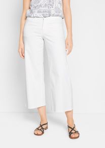 bonprix Dżinsy rybaczki ze stretchem (2 pary), niebieski, 44