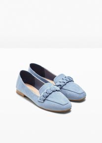 bonprix Buty wsuwane niebieski 42