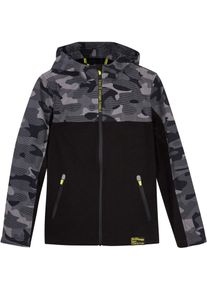 bonprix Kurtka chłopięca softshell czarny 176/182