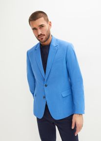 bonprix Sztreccs zakó, Slim Fit kék 62