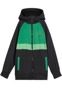Lapset Lasten urheilutakki, musta, 128/134, bonprix