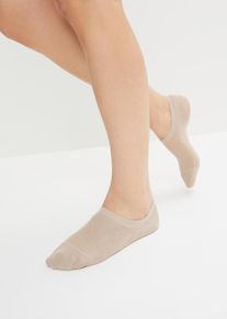 Sneakersukat luomupuuvillalla ja silikonireunalla (7kpl/pakkaus), musta, 35-38, bonprix